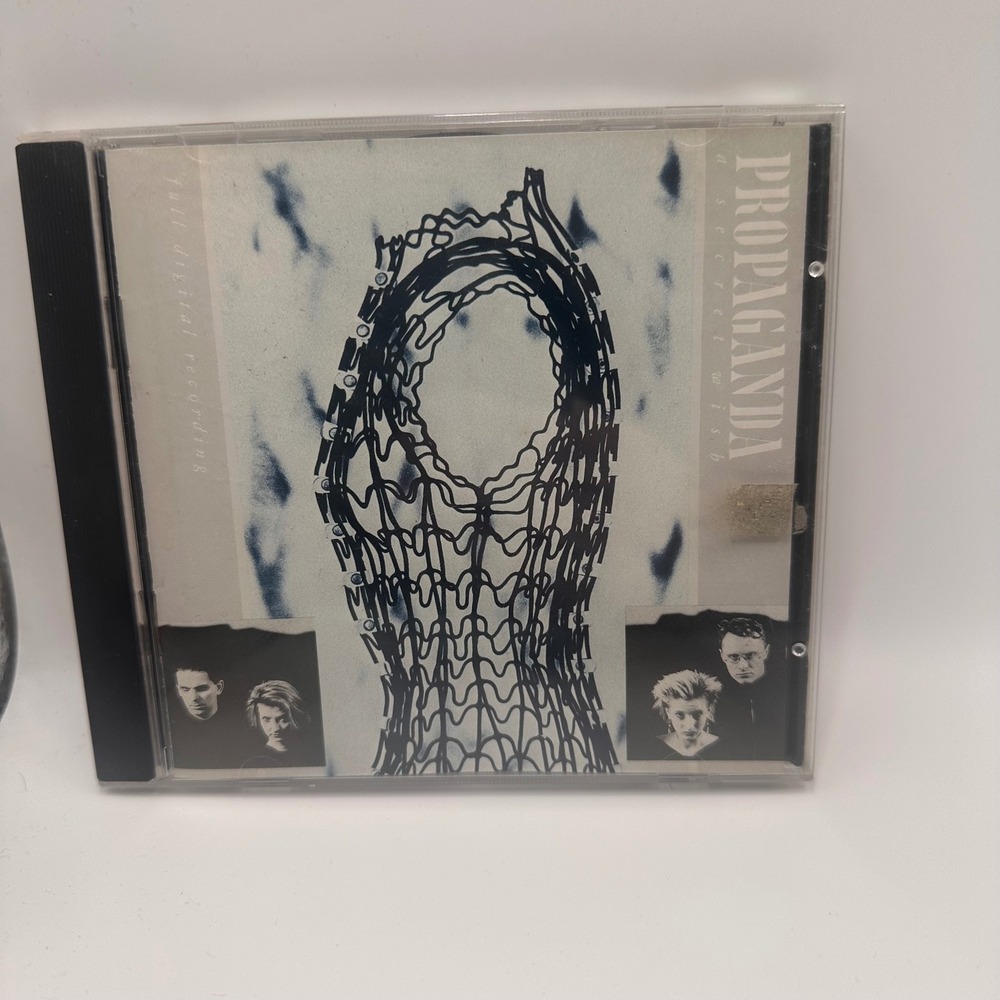 Propaganda A Secret Wish CD 1985 Island Records ZTT Synth New Wave 422-842 496-2